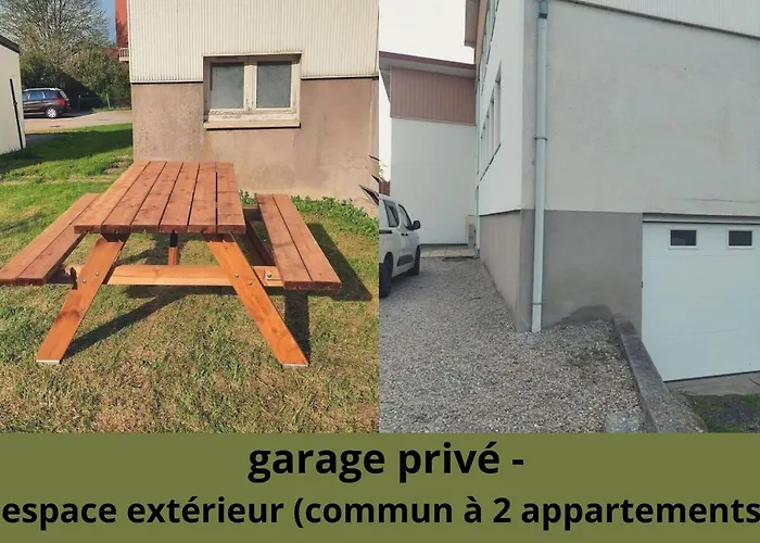 Appartement Appart6 Pers Garage Centre à 500m
